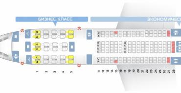 Airbus A330: схема салона, лучшие места