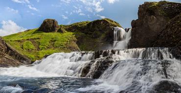 Потрясающие водопады исландии