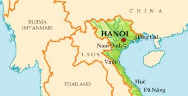 What are the natural areas of Vietnam?