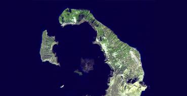 Isla de cuento de hadas de Santorini