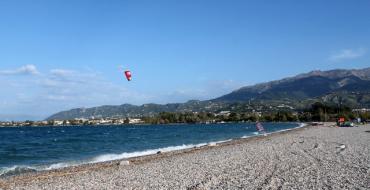 Kitesurfing საბერძნეთში Kitesurfing საბერძნეთში