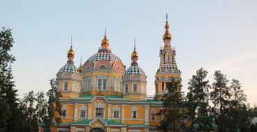 Sights of Almaty: list, photos and descriptions What to see in Almaty