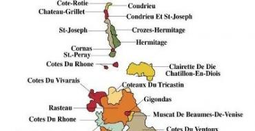 The most famous wine of the Rhone Valley