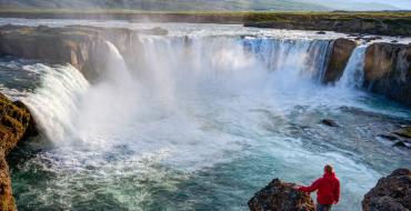 Godafoss - the most beautiful waterfall in Iceland