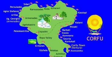 Choosing a resort in Corfu